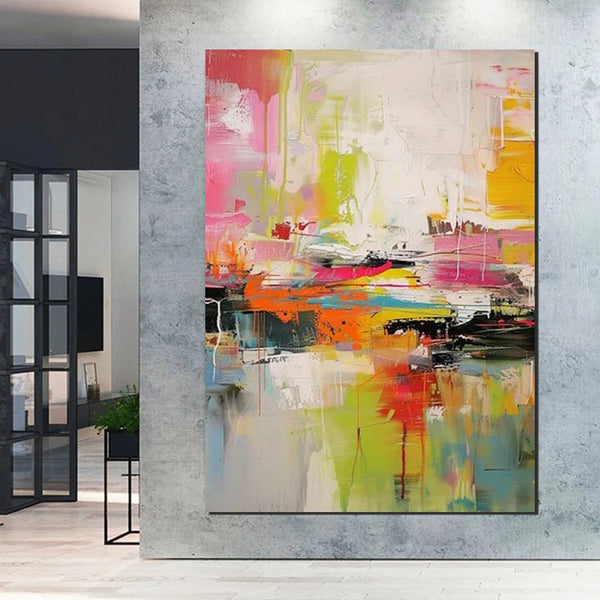 Simple Painting Ideas, Hand Painted Wall Painting, Extra Large Paintings for Living Room, Modern Abstract Art for Bedroom, Abstract Acrylic Wall Painting-ArtWorkCrafts.com