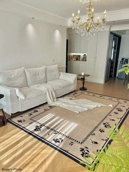 Unique Modern Rugs for Dining Room, Abstract Modern Rugs for Bedroom, Large Modern Rugs for Living Room, Contemporary Geometric Modern Rugs-ArtWorkCrafts.com