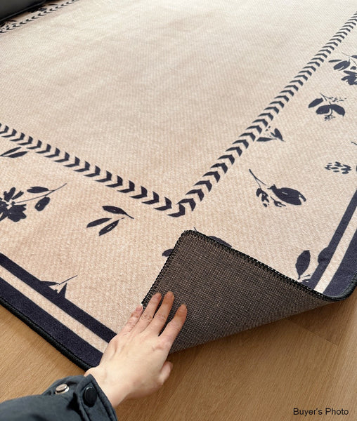 Unique Modern Rugs for Dining Room, Abstract Modern Rugs for Bedroom, Large Modern Rugs for Living Room, Contemporary Geometric Modern Rugs-ArtWorkCrafts.com
