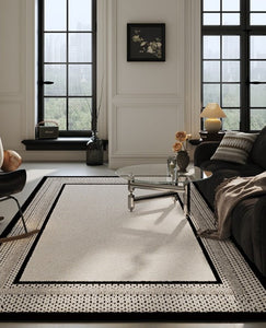 Large Modern Rugs for Living Room, Dining Room Geometric Area Rugs, Contemporary Modern Rugs for Office, Bedroom Modern Rug-ArtWorkCrafts.com