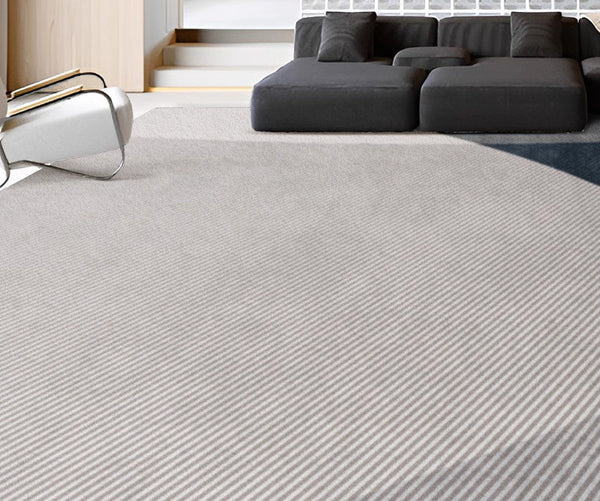 Modern Rugs for Living Room, Contemporary Rugs for Dining Room, Blue Contemporary Modern Rugs, Geometric Contemporary Rugs Next to Bed-ArtWorkCrafts.com