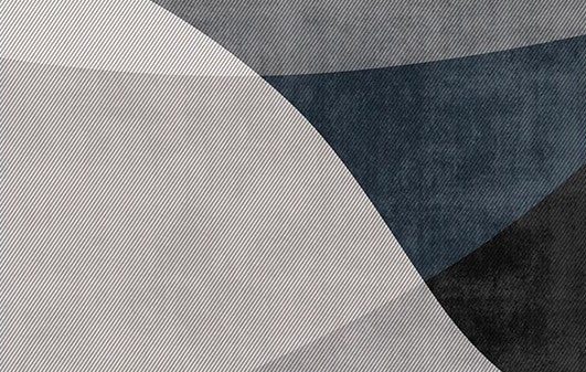 Modern Rugs for Living Room, Contemporary Rugs for Dining Room, Blue Contemporary Modern Rugs, Geometric Contemporary Rugs Next to Bed-ArtWorkCrafts.com