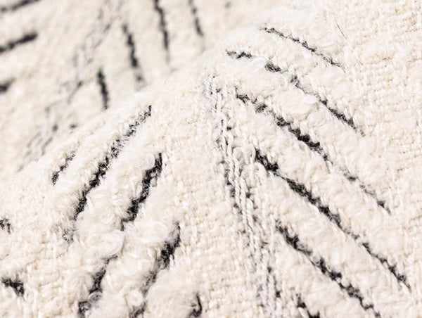 Extra Large Decorative Pillows for Couch, Modern Sofa Pillows, Contemporary Throw Pillows for Living Room, Modern Square Pillows-ArtWorkCrafts.com