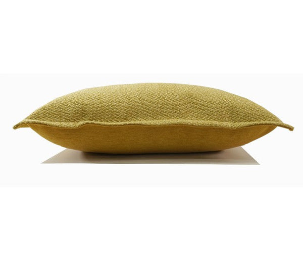 Large Yellow Square Modern Throw Pillows for Couch, Contemporary Modern Sofa Pillows, Simple Decorative Throw Pillows, Large Throw Pillow for Interior Design-ArtWorkCrafts.com