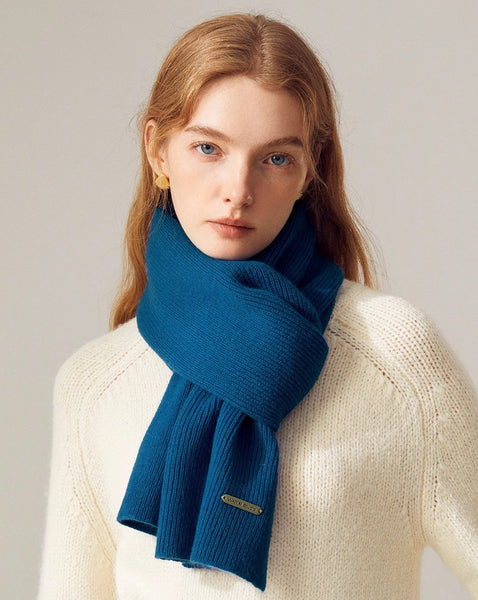Modern Wool Scarf for Women, Cold Weather Scarves, Winter Wool Scarf, Casual Scarf for Women, Birthday Gift for Girl, Soft Wool Scarf for Women