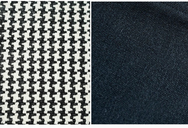 Chequer Modern Sofa Pillows, Large Black and White Decorative Throw Pillows, Contemporary Square Modern Throw Pillows for Couch, Abstract Throw Pillow for Interior Design-ArtWorkCrafts.com