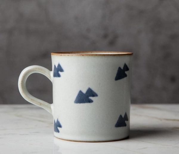Cappuccino Coffee Mug, Handmade Pottery Coffee Cup, Large Capacity Coffee Cup, Pottery Tea Cup-ArtWorkCrafts.com
