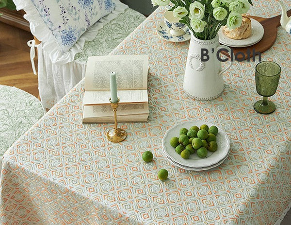 Modern Tablecloth for Home Decoration, Large Square Tablecloth for Round Table, Extra Large Rectangle Tablecloth for Dining Room Table-ArtWorkCrafts.com