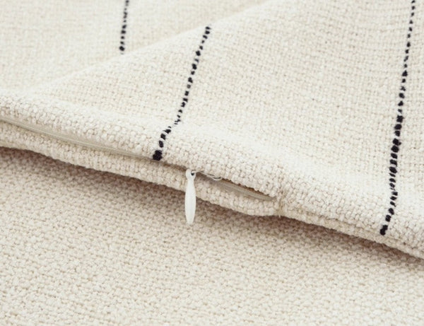 Large Modern Sofa Cushion, Beige Decorative Pillow Covers, Simple Decorative Throw Pillows for Living Room, Contemporary Modern Pillows for Couch-ArtWorkCrafts.com