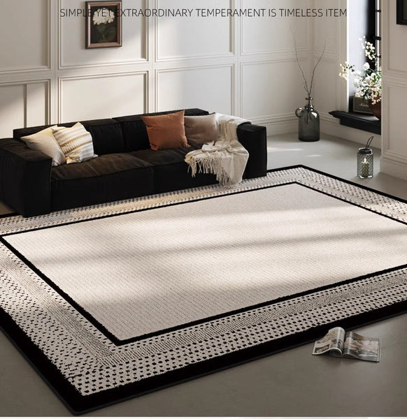 Large Modern Rugs for Living Room, Dining Room Geometric Area Rugs, Contemporary Modern Rugs for Office, Bedroom Modern Rug-ArtWorkCrafts.com