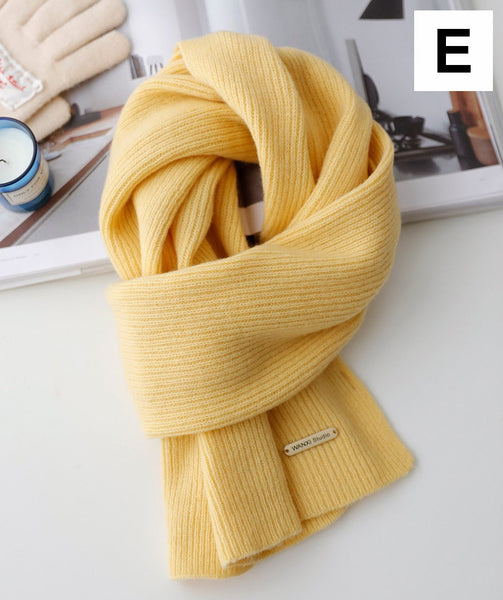 Casual Scarf for Women, Birthday Gift for Girl, Soft Wool Scarf for Women, Modern Wool Scarf for Women, Cold Weather Scarves, Winter Wool Scarf