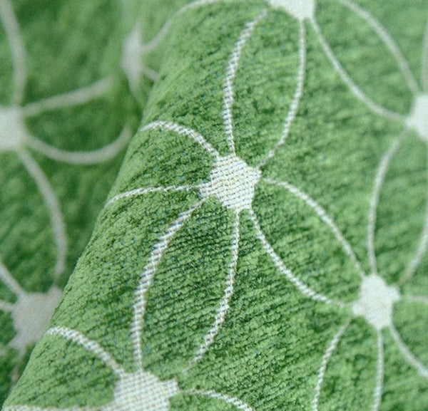 Large Green Pillows for Interior Design, Contemporary Modern Sofa Pillows, Luxury Square Modern Throw Pillows for Couch, Decorative Throw Pillows for Bedroom-ArtWorkCrafts.com