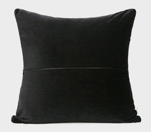 Decorative Pillow for Interior Design, Black Modern Throw Pillows, Simple Modern Throw Pillow for Couch, Modern Sofa Pillow Covers-ArtWorkCrafts.com