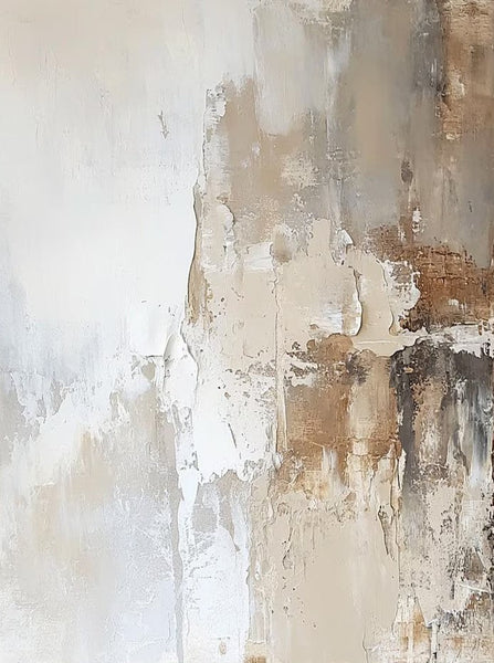 Extra Large Acrylic Painting, Modern Contemporary Abstract Artwork, Palette Knife Paintings, Simple Modern Art, Living Room Wall Art Painting-ArtWorkCrafts.com