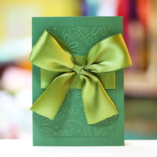 Beautiful Valentine's Day Greeting Card, Creative Birthday Greeting Card, Bowknot Greeting Cards, Original Handmade Wedding Greeting Card, Unique Anniversary Greeting Card to Lovers-ArtWorkCrafts.com