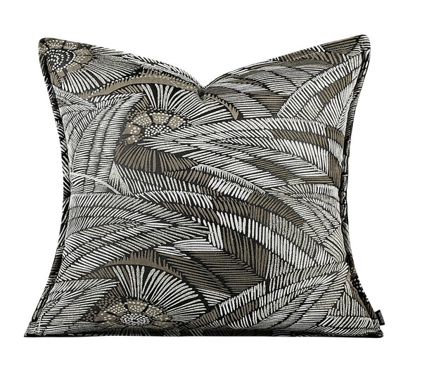Contemporary Modern Sofa Pillows for Bedroom, Large Square Modern Throw Pillows for Couch, Simple Decorative Throw Pillows, Large Throw Pillow for Interior Design-ArtWorkCrafts.com