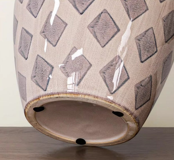 Contemporary Vases for Modern Home Decor, Porcelain Flower Vases, Flower Vases on Table, Ceramic Bouquet Vases, Dining Table Centerpiece-ArtWorkCrafts.com