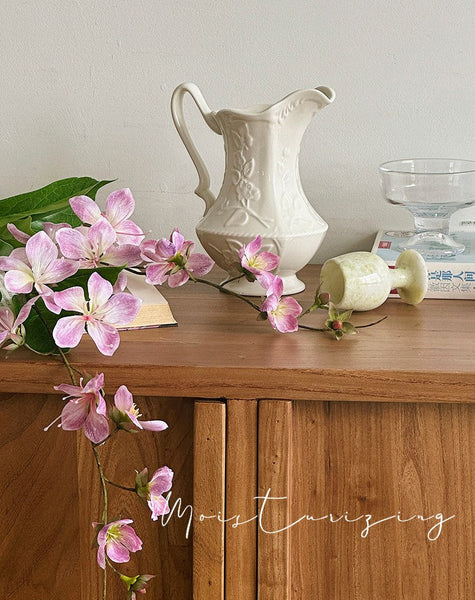 Ceramic Bud Vases, Small Flower Vases on Table, Rustic Porcelain Flower Vases, Handmade Water Holding Flower Vases-ArtWorkCrafts.com