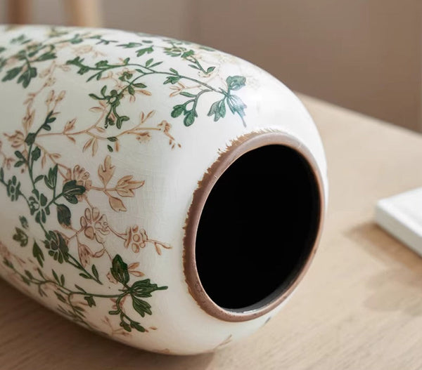 Ceramic Bouquet Vases, Porcelain Flower Vases, Rustic Flower Vases on Table, Dining Table Centerpiece, Handmade Water Holding Flower Vase-ArtWorkCrafts.com