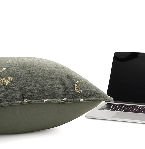 Cheetah Modern Pillows for Couch, Large Modern Sofa Pillow Cases, Decorative Pillow Covers, Abstract Decorative Throw Pillows for Living Room-ArtWorkCrafts.com