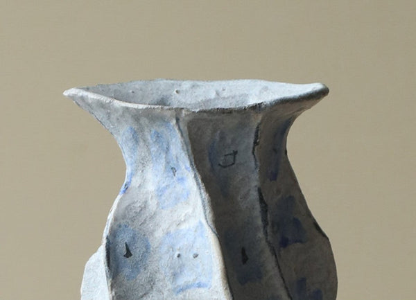 Centerpiece Ceramic Bouquet Vases, Elegant Handmade Modern Flower Vase, Porcelain Vases for Modern Home Decor, Contemporary Vases on Dining Table-ArtWorkCrafts.com