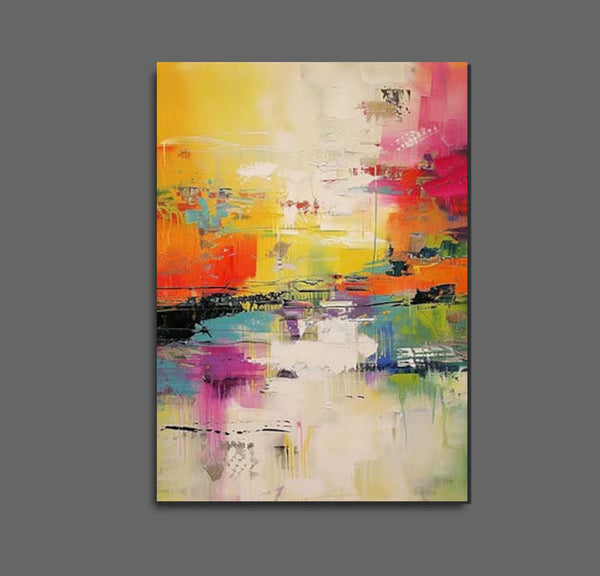 Hand Painted Acrylic Painting, Acrylic Painting for Living Room, Extra Large Wall Art Painting, Modern Contemporary Abstract Artwork, Buy Paintings Online-ArtWorkCrafts.com