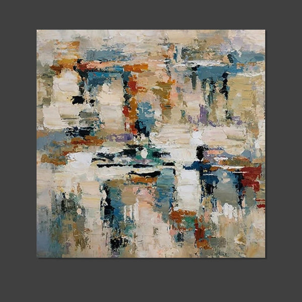 Hand Painted Abstract Painting, Extra Large Abstract Paintings on Canvas, Bedroom Wall Art Ideas, Simple Painting Ideas for Bedroom-ArtWorkCrafts.com