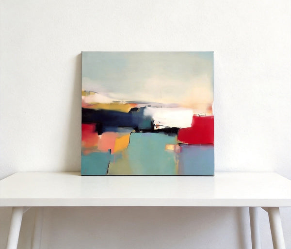 Hand Painted Canvas Art, Buy Small Paintings Online, Original Abstract Paintings, Small Canvas Artwork, Small Acrylic Painting on Canvas-ArtWorkCrafts.com