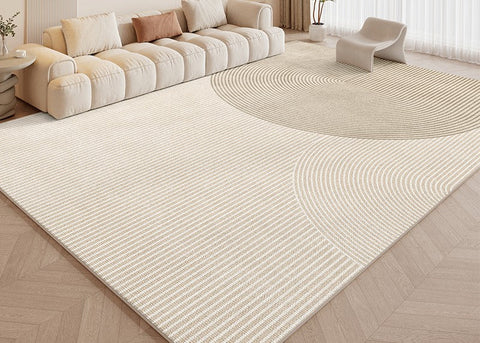 Large Modern Rugs in Living Room, Abstract Contemporary Rugs for Bedroom, Modern Rugs under Sofa, Dining Room Floor Rugs, Modern Rugs for Office-ArtWorkCrafts.com