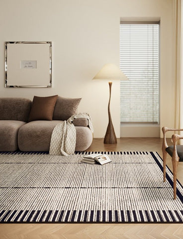 Unique Modern Rugs for Dining Room, Large Abstract Geometric Modern Rugs, Bedroom Modern Rugs, Living Room Contemporary Modern Rugs-ArtWorkCrafts.com