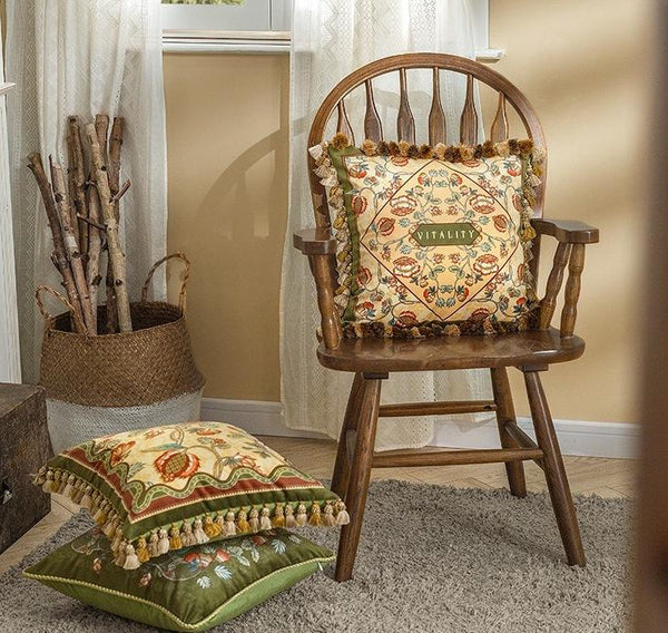 Modern Sofa Pillows, Decorative Throw Pillows, Beautiful Throw Pillows, Short Velvet Pillow Cover, Decorative Pillows for Living Room-ArtWorkCrafts.com