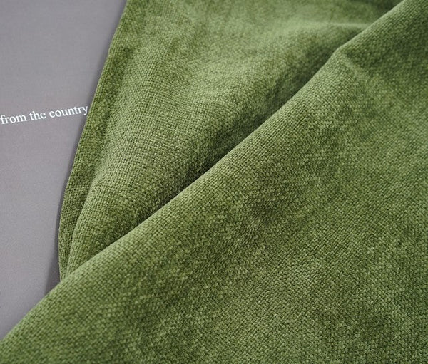 Large Throw Pillow for Interior Design, Simple Decorative Throw Pillows, Large Green Square Modern Throw Pillows for Couch, Contemporary Modern Sofa Pillows-ArtWorkCrafts.com