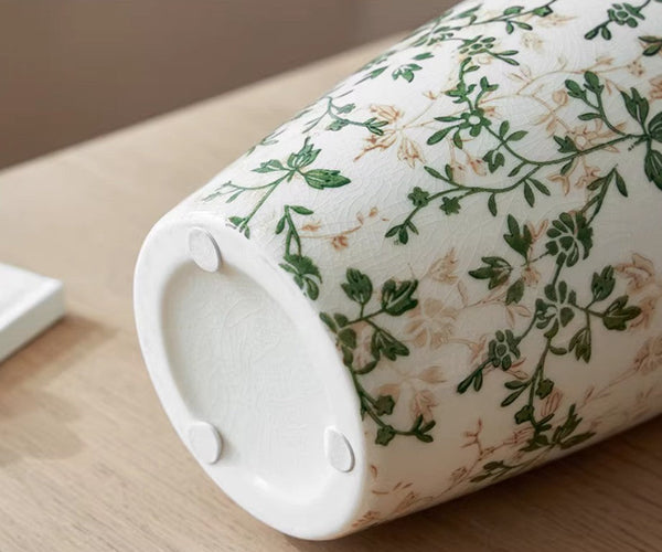 Ceramic Bouquet Vases, Porcelain Flower Vases, Rustic Flower Vases on Table, Dining Table Centerpiece, Handmade Water Holding Flower Vase-ArtWorkCrafts.com