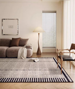 Unique Modern Rugs for Dining Room, Large Abstract Geometric Modern Rugs, Bedroom Modern Rugs, Living Room Contemporary Modern Rugs-ArtWorkCrafts.com