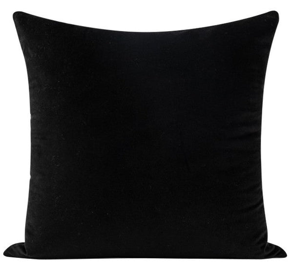 Black Chequer Modern Sofa Throw Pillows, Abstract Contemporary Throw Pillow for Living Room, Large Decorative Throw Pillows for Couch-ArtWorkCrafts.com