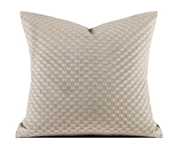 Contemporary Throw Pillows for Living Room, Modern Sofa Pillows, Modern Square Pillows, Large Decorative Pillows for Couch-ArtWorkCrafts.com