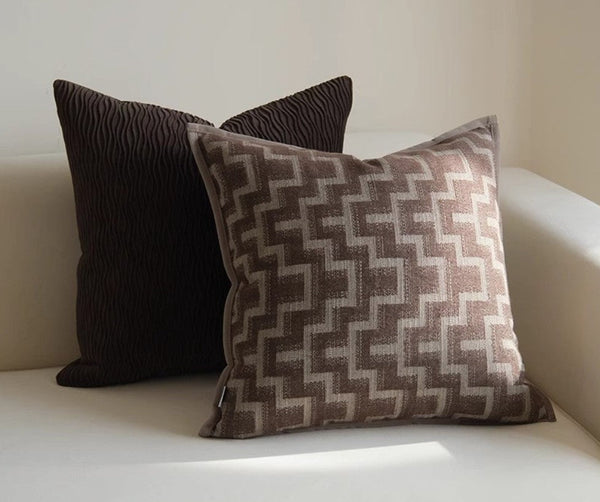 Mid Century Decorative Pillows for Couch, Geometric Modern Sofa Pillows, Contemporary Throw Pillows, Modern Pillows for Bedroom, Modern Sofa Pillows-ArtWorkCrafts.com