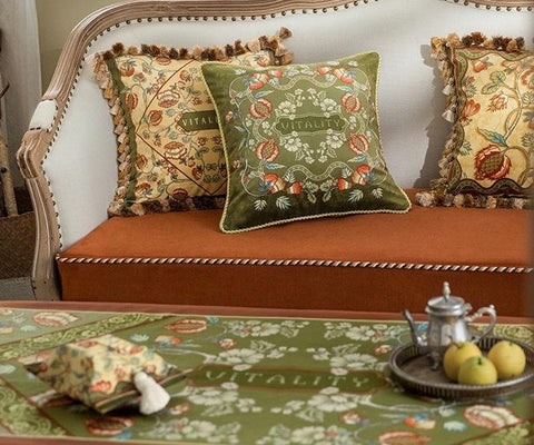 Modern Sofa Pillows, Decorative Throw Pillows, Beautiful Throw Pillows, Short Velvet Pillow Cover, Decorative Pillows for Living Room-ArtWorkCrafts.com