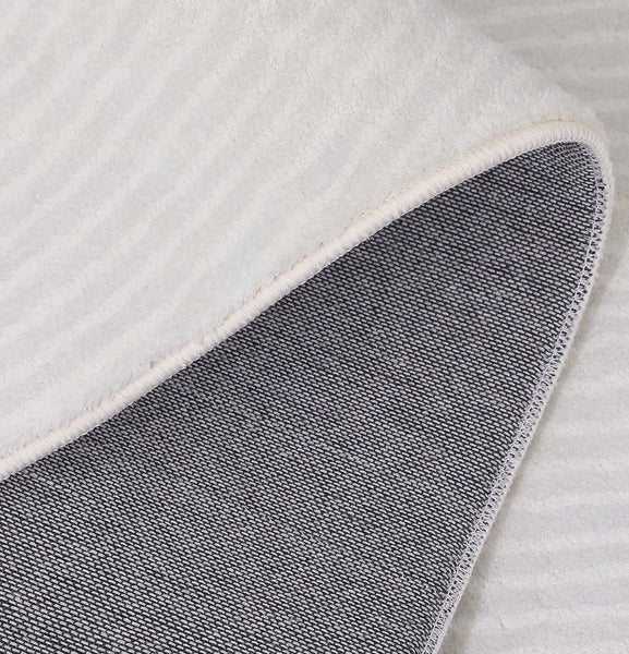 Contemporary Modern Rug Ideas for Living Room, Thick Round Rugs under Coffee Table, Modern Round Rugs for Dining Room, Circular Modern Rugs for Bedroom-ArtWorkCrafts.com