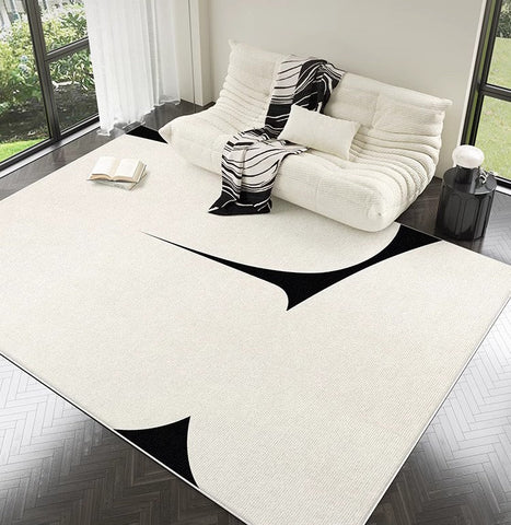 Large Modern Rugs for Living Room, Contemporary Modern Rugs for Bedroom, Extra Large Geometric Modern Rugs for Dining Room-ArtWorkCrafts.com
