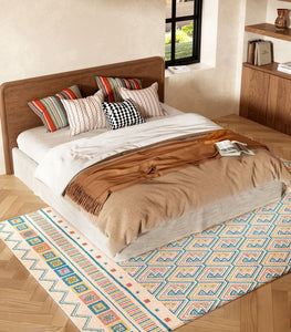 Contemporary Runner Rugs for Living Room, Modern Runner Rugs Next to Bed, Runner Rugs for Hallway, Bathroom Runner Rugs, Kitchen Runner Rugs-ArtWorkCrafts.com