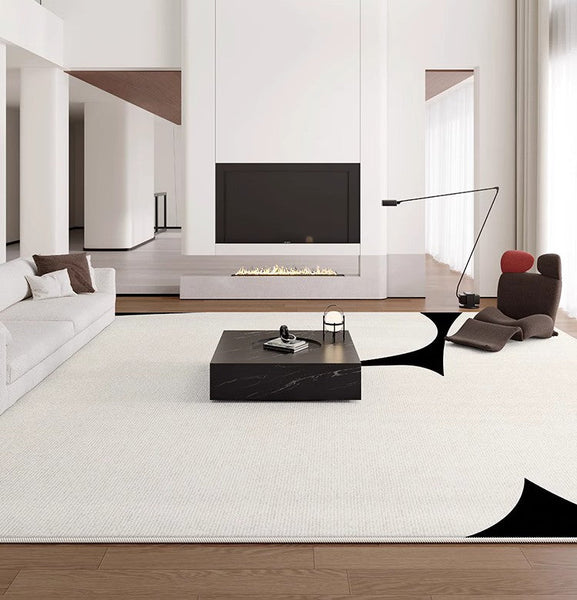 Large Modern Rugs for Living Room, Contemporary Modern Rugs for Bedroom, Extra Large Geometric Modern Rugs for Dining Room-ArtWorkCrafts.com
