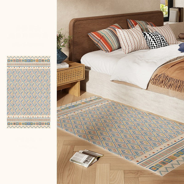 Contemporary Runner Rugs for Living Room, Modern Runner Rugs Next to Bed, Runner Rugs for Hallway, Bathroom Runner Rugs, Kitchen Runner Rugs-ArtWorkCrafts.com