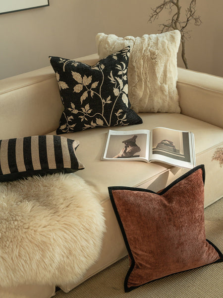 Large Decorative Throw Pillows, Modern Decorative Pillow Covers, Decorative Pillow Arrangement Ideas for Couch, Decorative Pillows for Living Room-ArtWorkCrafts.com