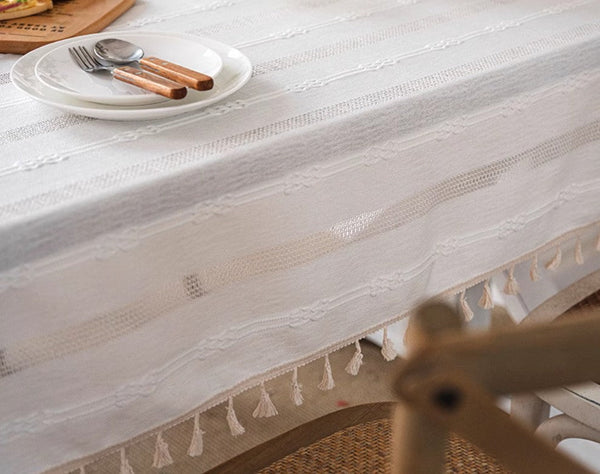 Rustic Table Covers for Kitchen, Linen Rectangular Tablecloth for Oval Table, Country Farmhouse Tablecloth, Large Rectangle Tablecloth for Dining Room Table-ArtWorkCrafts.com