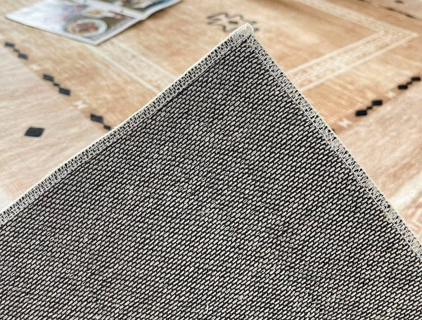Contemporary Rugs for Bedroom, Mid Century Modern Rugs Next to Bed, Abstract Modern Carpets for Living Room, Modern Rugs for Dining Room-ArtWorkCrafts.com