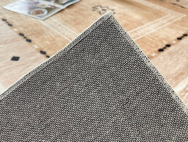 Contemporary Rugs for Bedroom, Mid Century Modern Rugs Next to Bed, Abstract Modern Carpets for Living Room, Modern Rugs for Dining Room-ArtWorkCrafts.com