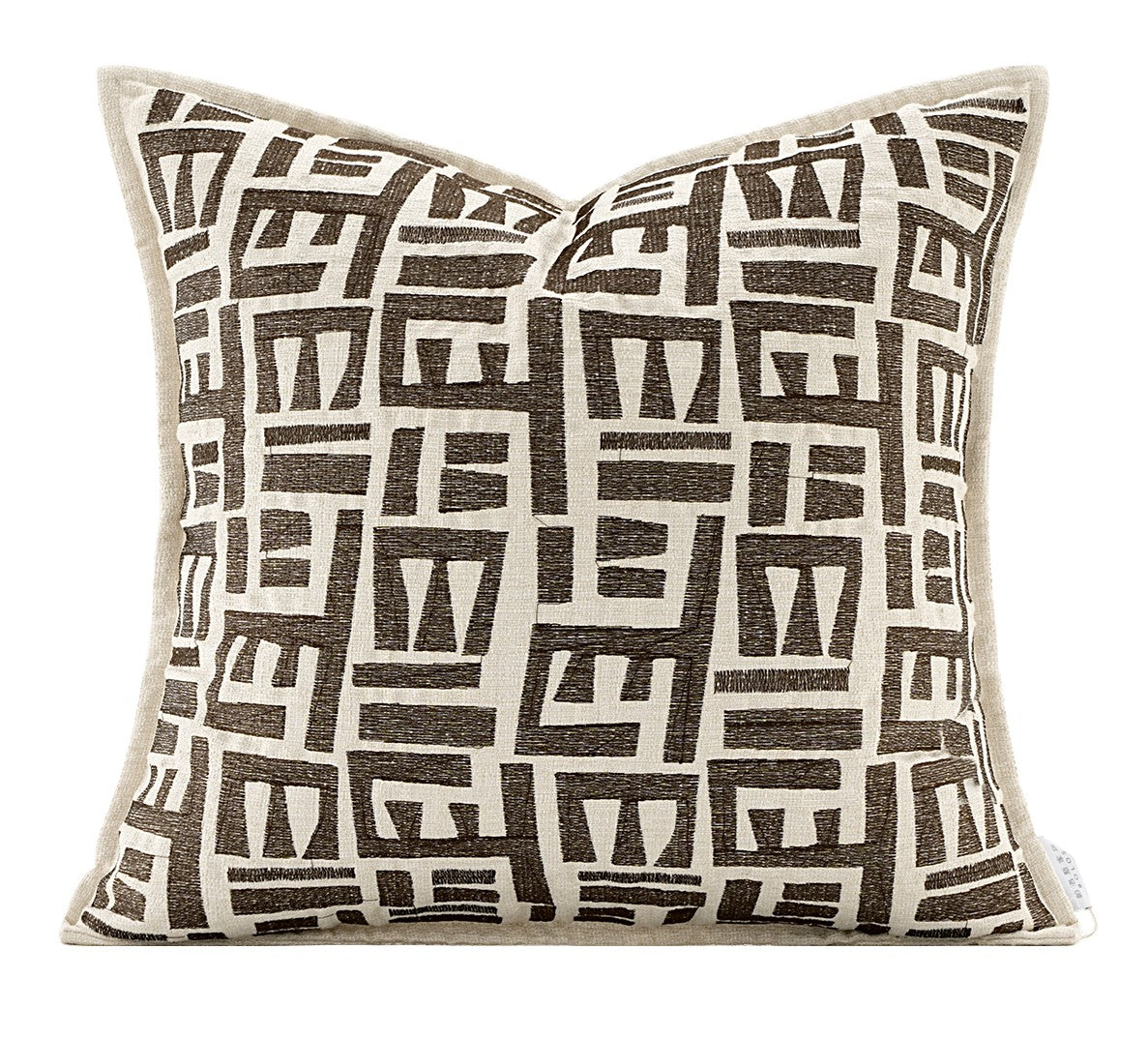 Simple Decorative Pillows for Couch, Contemporary Throw Pillows for Living Room, Modern Sofa Pillows, Modern Square Pillows-ArtWorkCrafts.com