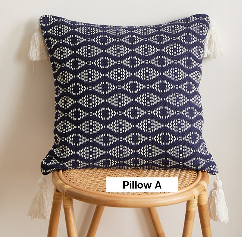 Modern Pillows for Couch, Modern Sofa Pillow Cases, Abstract Decorative Throw Pillows for Living Room, Decorative Pillow Covers-ArtWorkCrafts.com