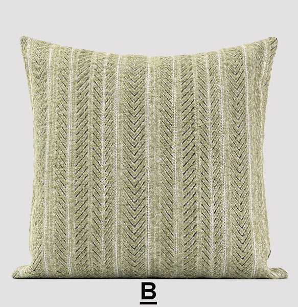 Modern Sofa Pillows, Contemporary Throw Pillows for Living Room, Extra Large Decorative Pillows for Couch, Modern Square Pillows-ArtWorkCrafts.com